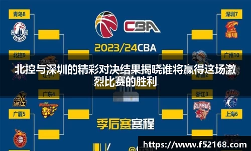 北控与深圳的精彩对决结果揭晓谁将赢得这场激烈比赛的胜利